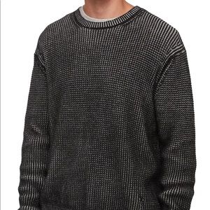 AllSaints Quarter Crew Sweater